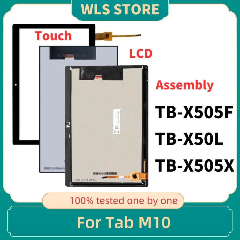 

New Original 10.1" For Tab M10 TB-X505 TB-X505F TB-X505L TB-X505X x505 Screen LCD Display Touch Digitizer Assembly