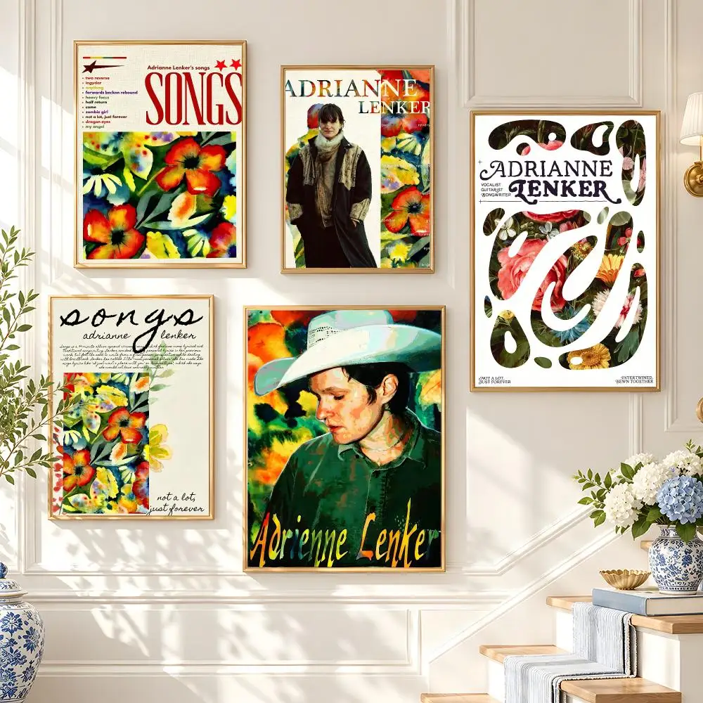music Adrianne Lenker Poster Poster HD Frameless Preppy Style Wall Art Home Decor For Living Room Bedroom Gift