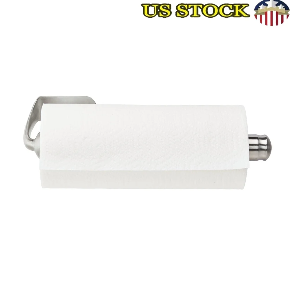 

Patented Wall Mount Paper Towel Holder with Perfect Tear Technology Durable Aluminum Roller Ideal Kitchen Bathroom Garage RV