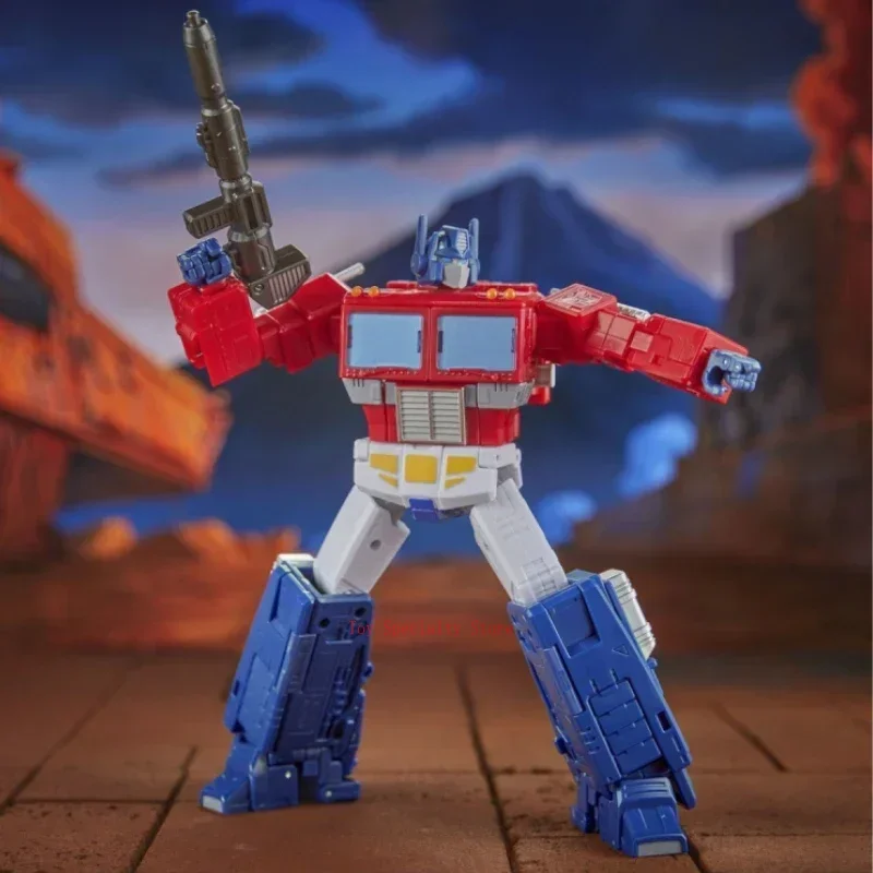 Oryginalny Takara Tomy Transformers SS-86 31 C-Class Optimus Prime ruchomy robot Anime Model postaci zabawka prezent kolekcja Spot