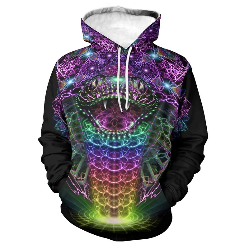 Men Hoodie Toxic Snake Cobra Graphic Hoodie For Men Clothing 3D Print Sweatshirts Casual Harajuku Fashion Y2k Pullover Tops