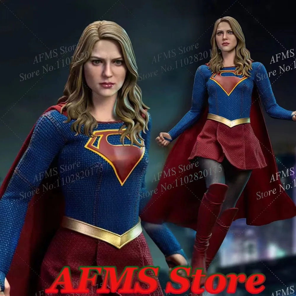Soosootoys SST-073 1/6 Frauen-Soldatin Mädchen Kara Zor-El Melissa Benoist Komplettset 12-Zoll-Actionfigur Modell Sammlerstücke Spielzeug