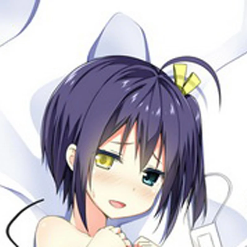 Dakimakura Anime Rikka Takanashi Double-sided Print 2WAY Tricot Life-size Body Pillow Cover Pillowcase Custom print