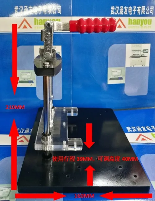 Imagem -03 - Universal Pcb Test Frame Fixture Programação Baixar Burning Universal Burning Tooling