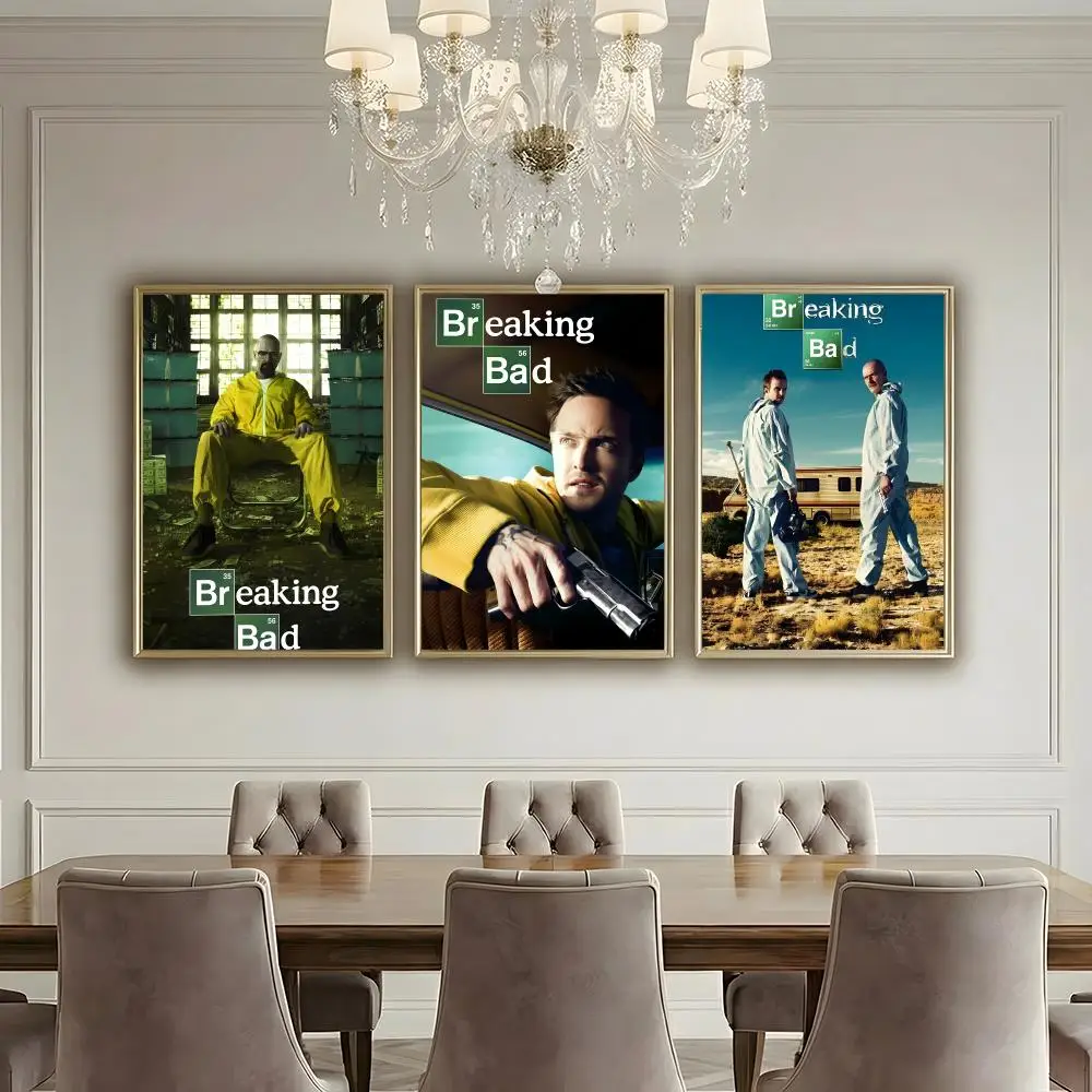 Breaking Bad Poster HD Waterproof High-Toughness Self-Adhesive Wall Decor Universal