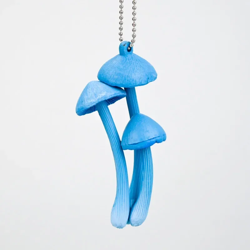 IKIMON Gacha Soft Mushroom Model Pendants Capsule Toy Doll Kids Gift Figure Accessories Collect Ornaments