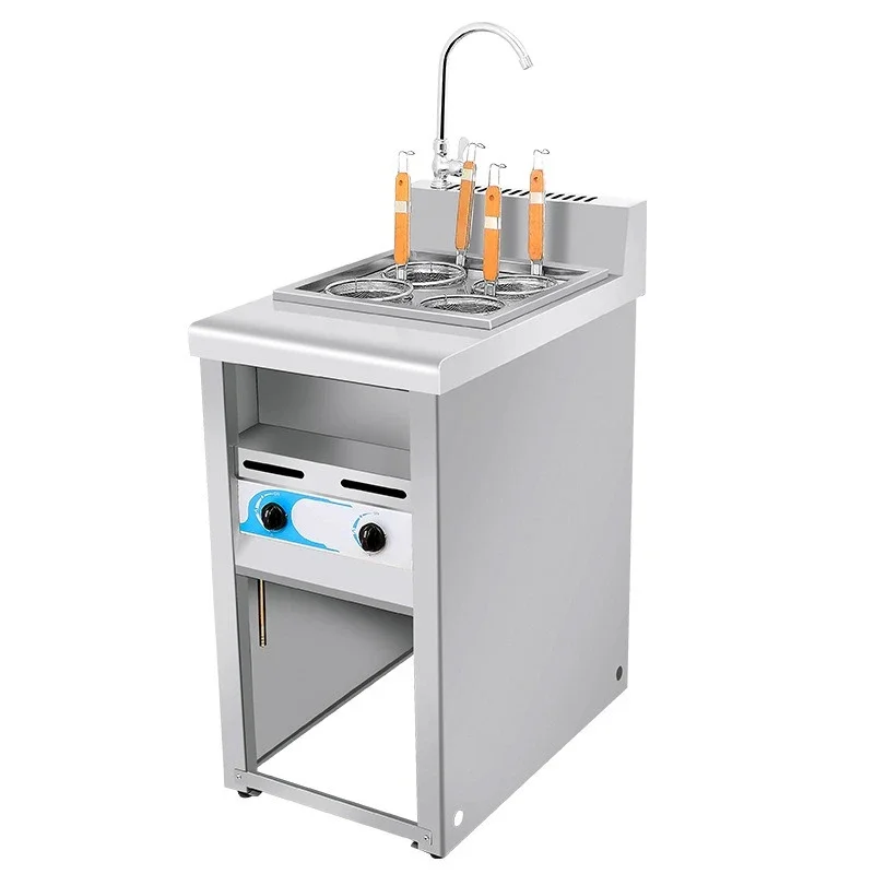 Six-head electric noodle cooking stove Commercial Malatang pot Soup noodle stove Oden cooking machine Boiled dumplings