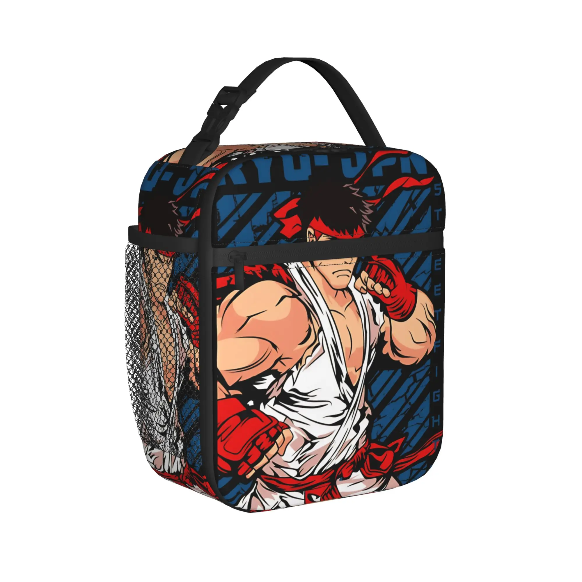 Streets Fighters RYU Movie 2026 Thermal Insulated Lunch Bags for Picnic  Portable Bento Box Men Women Thermal Cooler Food Box