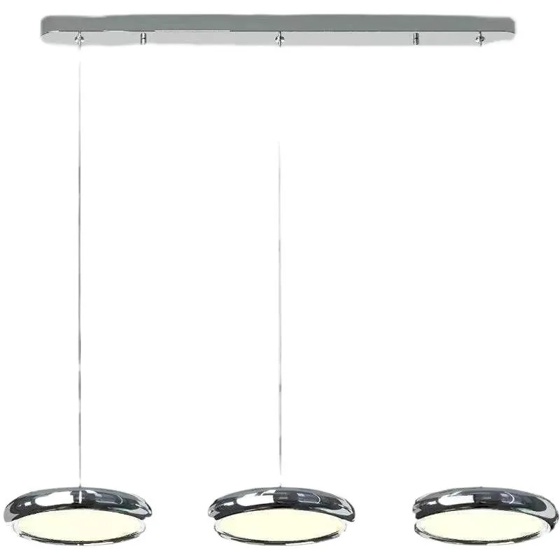 

Nordic three-head restaurant chandelier creative personality simple modern designer bar lamp