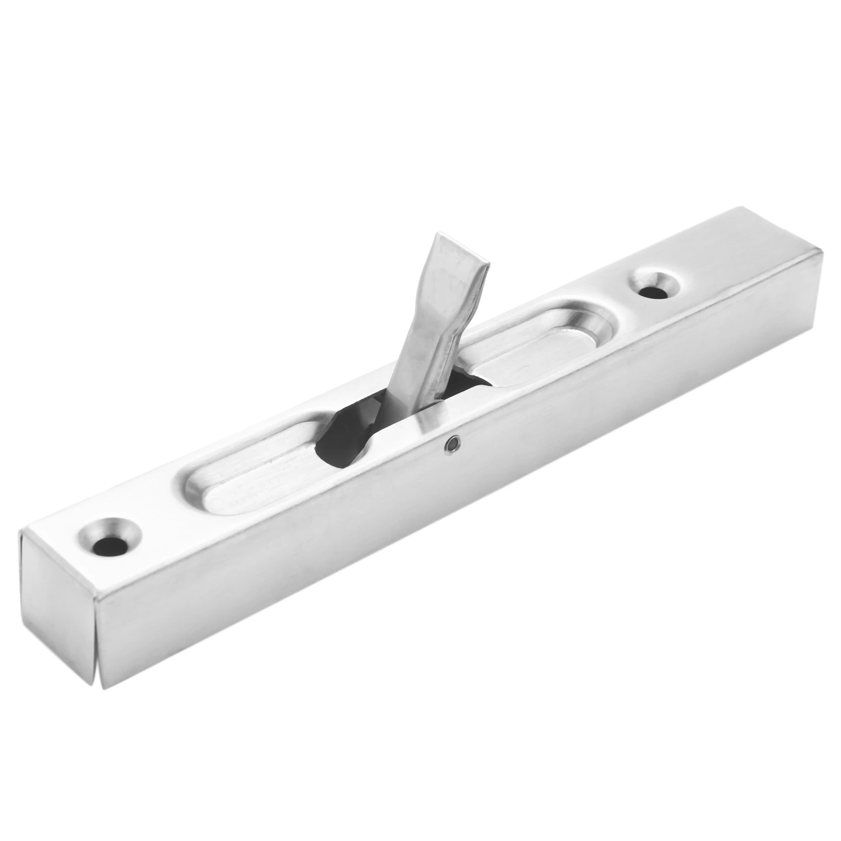 2 Pcs Door Flush Bolt - 6 Inch Concealed Security Door Lock For French Doors