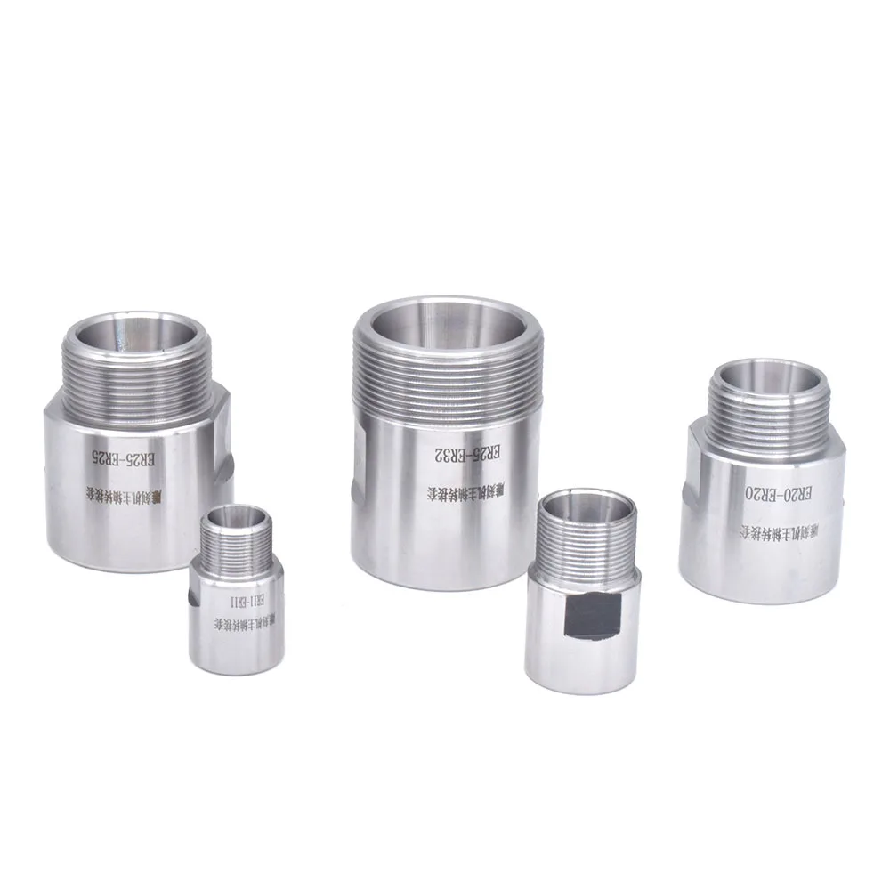 DIY ER11 ER16 ER20 ER25 ER32 Adapter Reducing Sleeve For Tools Clamping Collet Chuck Parts Motor Rotor Engraving Machine