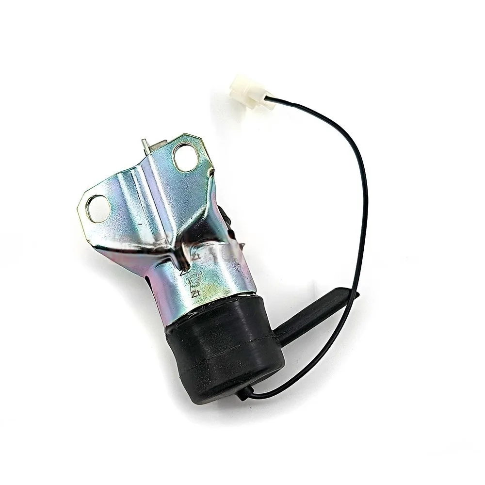 محرك حفارة كوبوتا 15471-60010 صمام الملف اللولبي Flameout صمام قطع الزيت 12 فولت لمعدات البناء