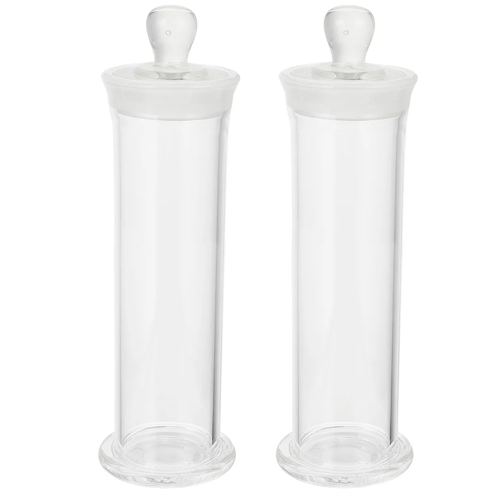 2-teilige Probenflasche mit hohem Borosilikatgehalt, Laborproben-Experimentierzubehör, Fläschchen aus Glas