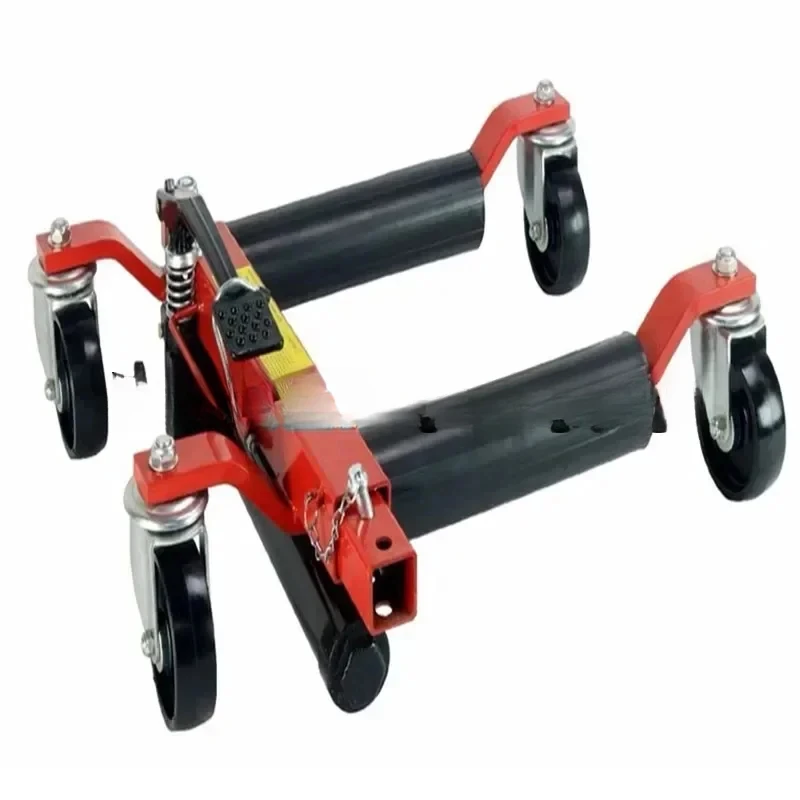 Hydraulic Dolly Tire Skate Capacity With Rotating Wheel Vehicle SUV Car Auto Repair Moving