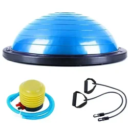 Best-selling Stability Semi-Dr. Pilates Ball PVC Sports Balance Semi-yoga Ball Tirap Fitness Ball