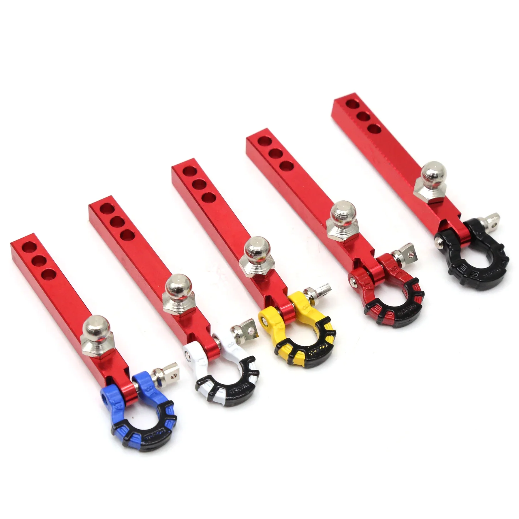 RC Model Parts 1/10 Climbing Vehicle Metal Trailer Hook Rescue Hook for SCX10 AT6 EX86190 FJ40 AT4V XT4 SU4 NT6 NT4 YK4104