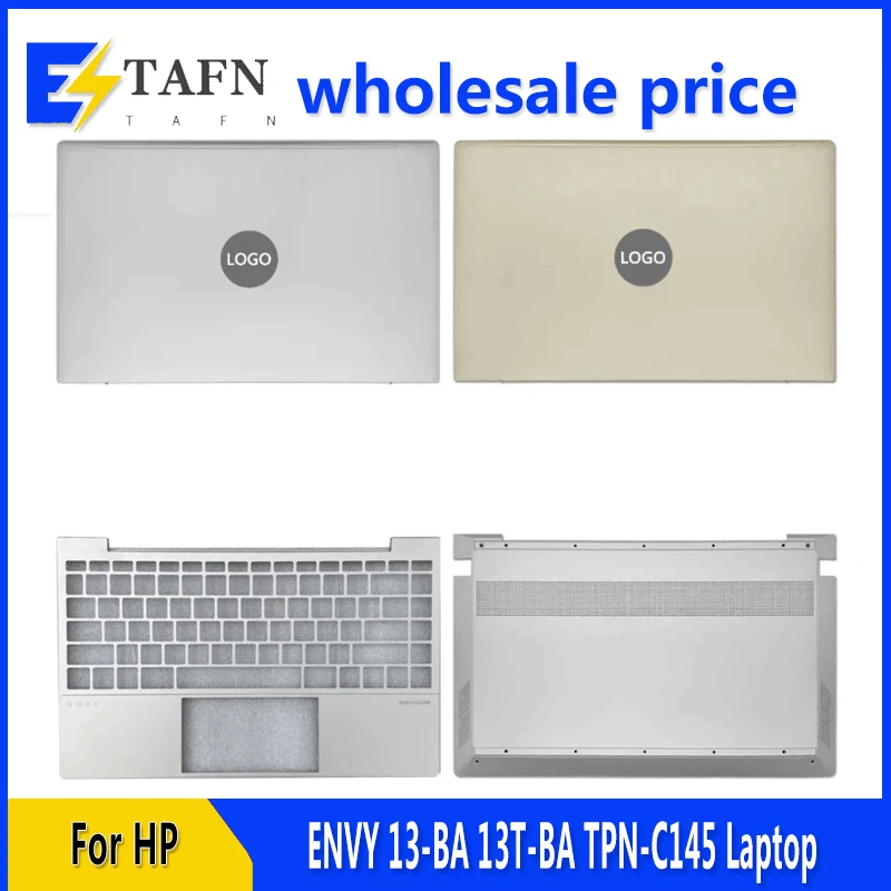 

New Original For HP ENVY 13-BA 13T-BA TPN-C145 Laptop LCD Back Cover Front Bezel Upper Palmrest Bottom Base Case Keyboard Hinges