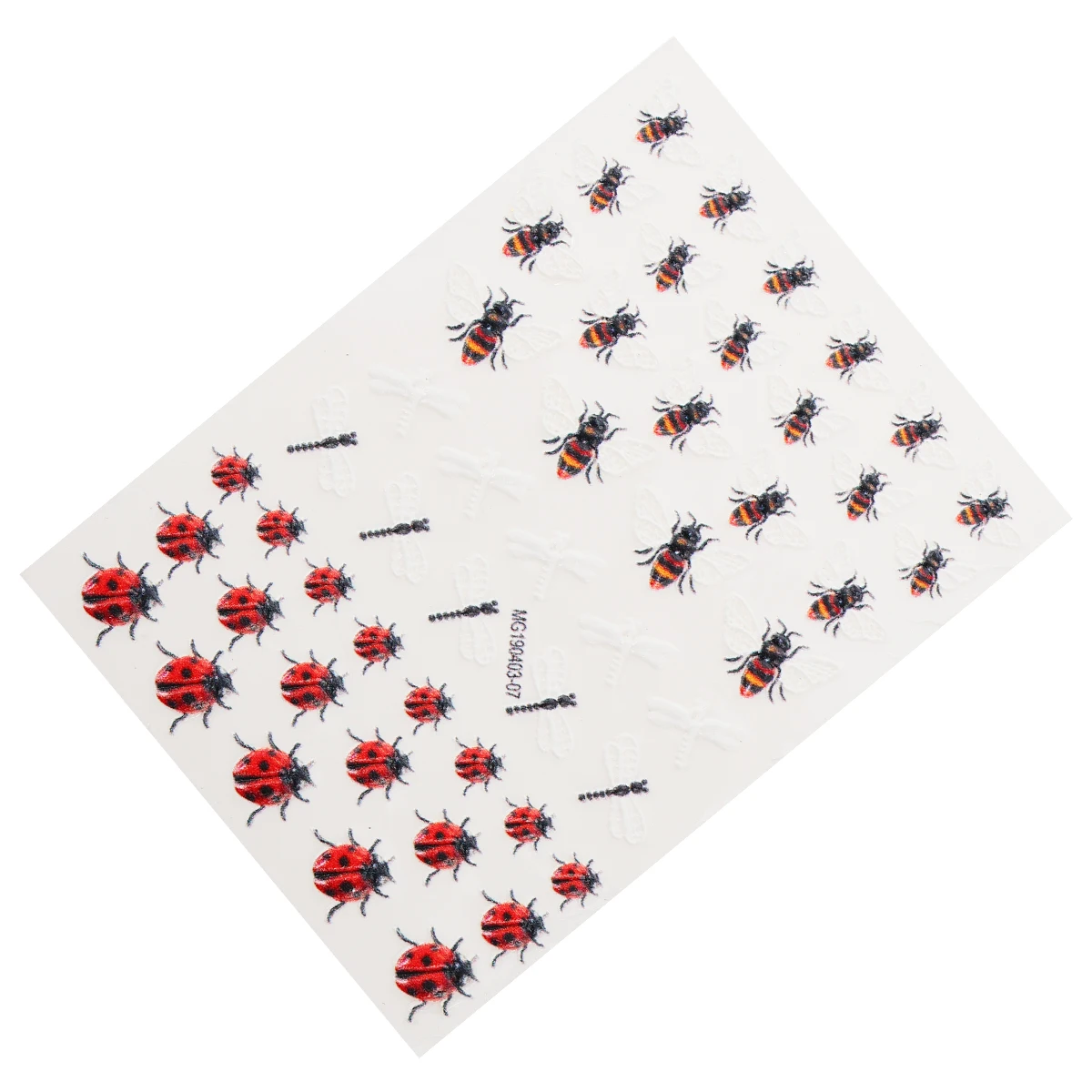 

Three Dimensional Shaped Nail Patches Fashion Full Cover Nail Decals 3D Sticker Decorations Full Cover Decals Strips
