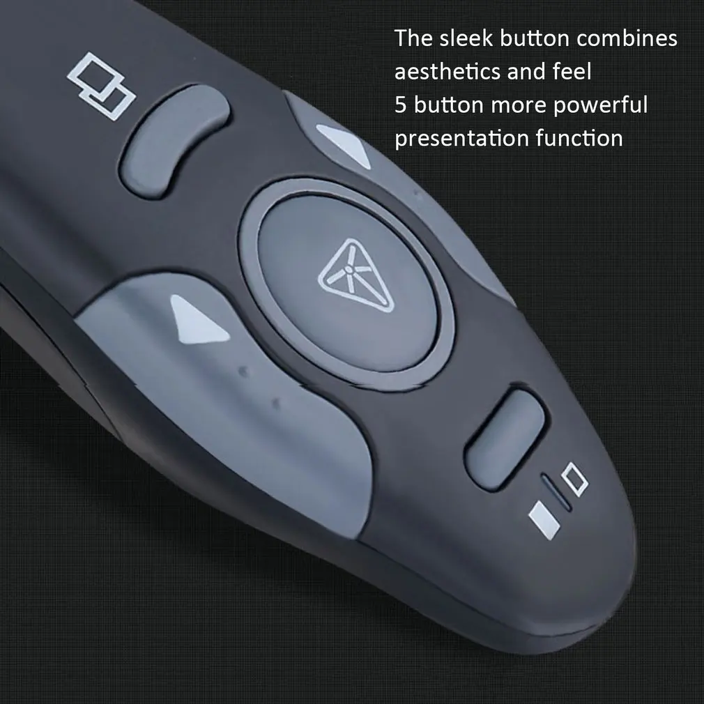 2.4GHz USB Wireless Presenter การนำเสนอ Powerpoint Clicker รีโมทคอนโทรลปากกา PPT กับ Red Light รีโมทคอนโทรล Pc Mice