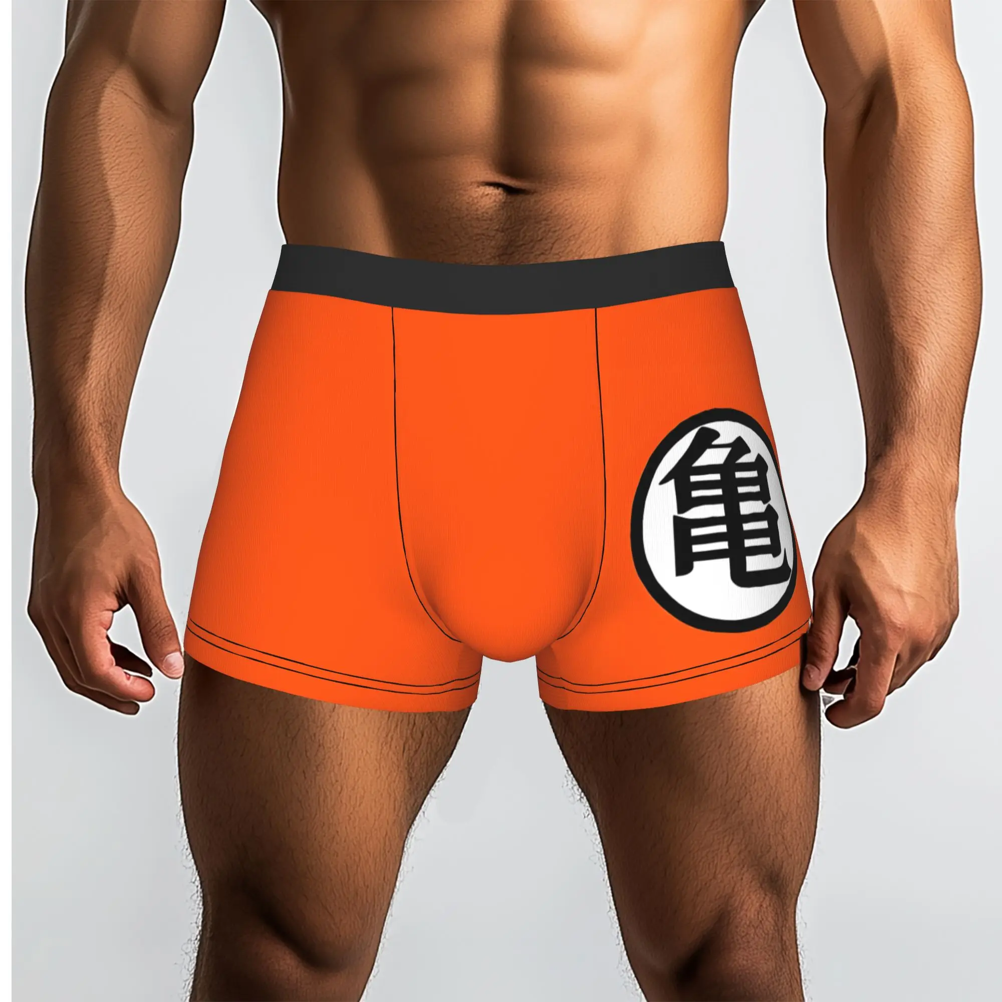 Dragon Ball Logo Dragon Ball Underpants Breathbale Panties Men's Underwear Comfortable Shorts Boxer Briefs