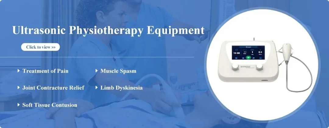 High Quality 1 & 3 MHz Electric Portable Cavitation  Therapy Machine Physiotherapy