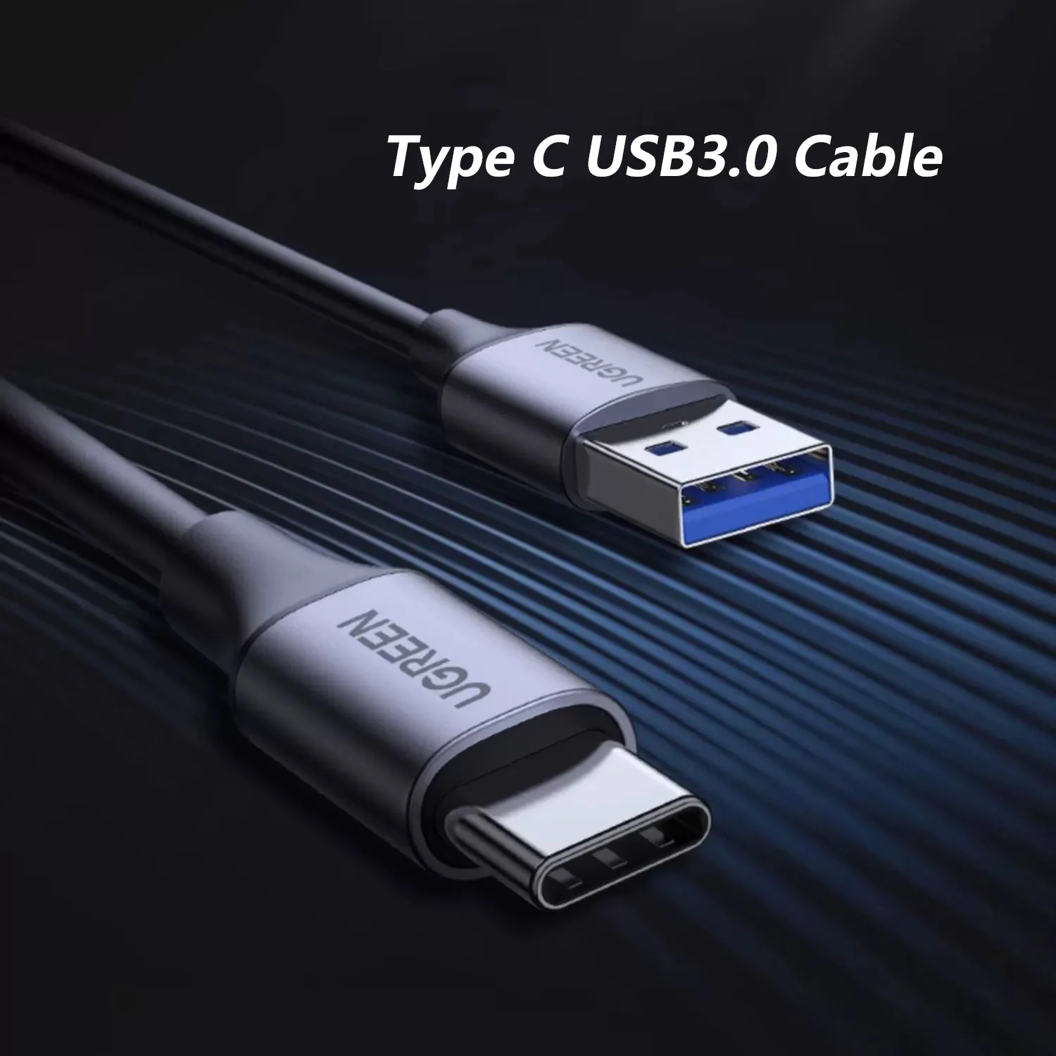 UGREEN Кабель USB 3.0 — Type C 3A Кабель для зарядного устройства USB a — USB C Кабель для быстрой зарядки с высокой передачей