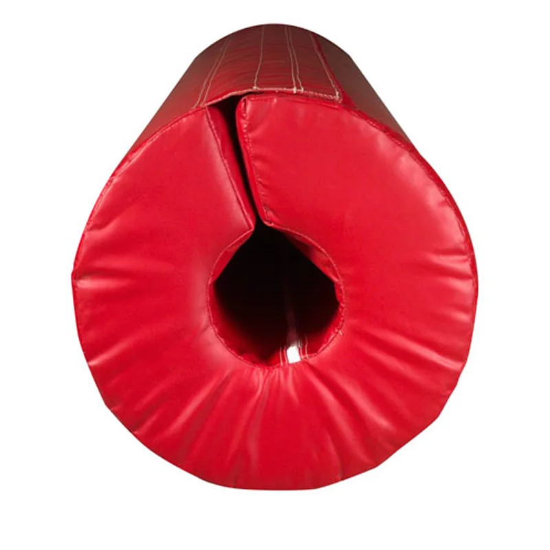 Safe Protective Foam Basketball Pole Padding Post Protector Pad Custom Pvc Leather Custom Polepadding Protective Pole Matpromote