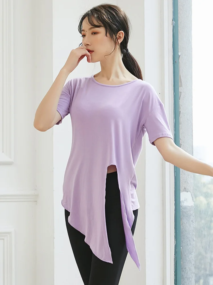 

Dance Performances Loose Knot Practice for Wosummer Dress Top Classical Performance Modern Dance Costume