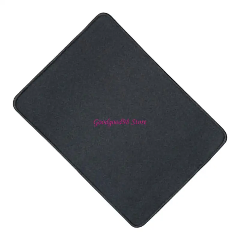 Mouse Pad Gaming Mouse Pad Desktop Laptop Computer Simple Black Office Rubber W8EC
