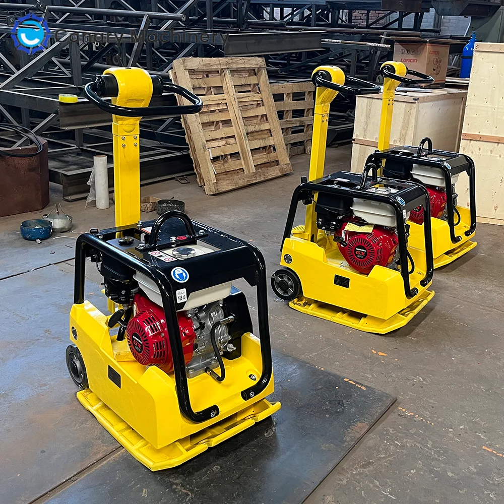 

Китай DUR500 Тарелка Compactor Padplate Compactor Tamperpad Pla 50KN Вакер Plate Compactor