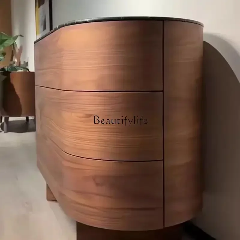 خزانة حائط قوس صينية حديثة جديدة، غرفة معيشة فرنسية بسيطة، باب متحرك