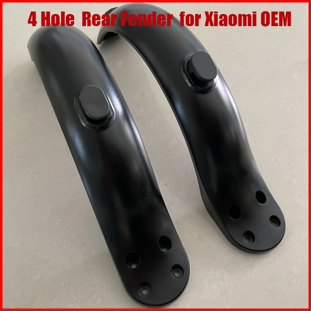 

4 Hole Mudguard Rear Wheel Fender for Xiaomi OEM Electric Scooter Accessories Mud 8.5 Inch Splash Guard Replacement Parts