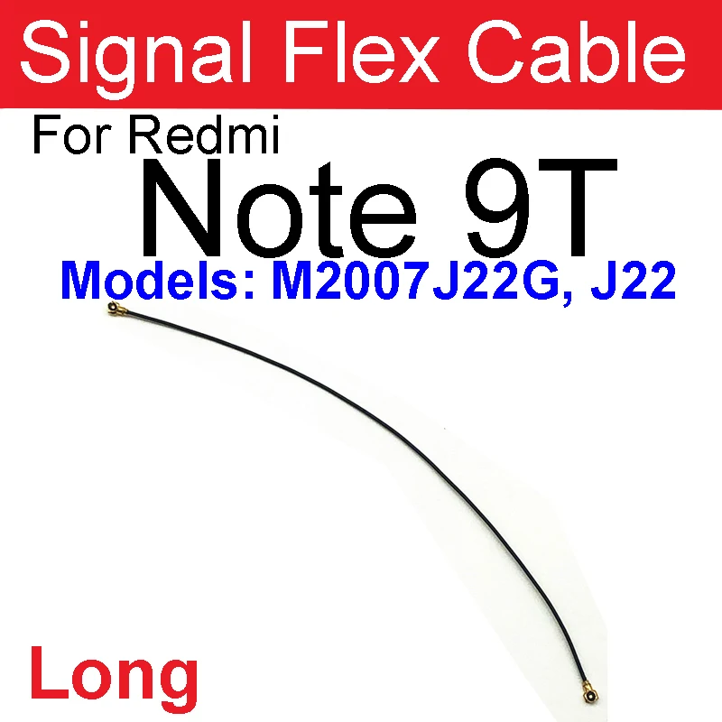 Signal Antenna Flex Cable For Xiaomi Redmi Note 9T Note 9S Note 9 Pro Note 9 4G 5G Wifi Wire Connector Flex Ribbon Repair Parts