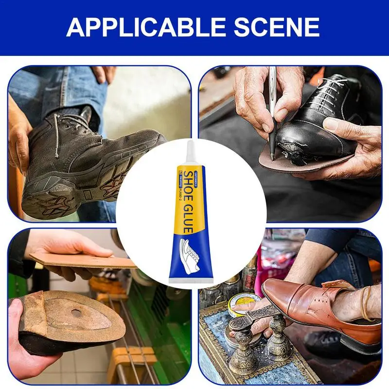 กาวแปะติดส้นรองเท้าบูตแบบติดกาวขนาด45กรัมสำหรับติดรองเท้ารองเท้าและรองเท้าบูทหนัง