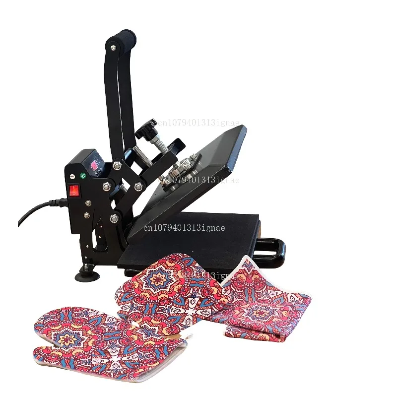 A4 Clamshell Manual Pull-Out Heat Press Machine for T-Shirts, Fabrics & HTV Transfers - view 2