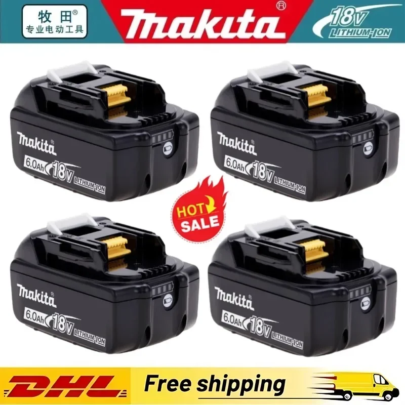 DDF487 100% Original Makita 5Ah/6Ah/9Ah, Makita 18V tool Bat