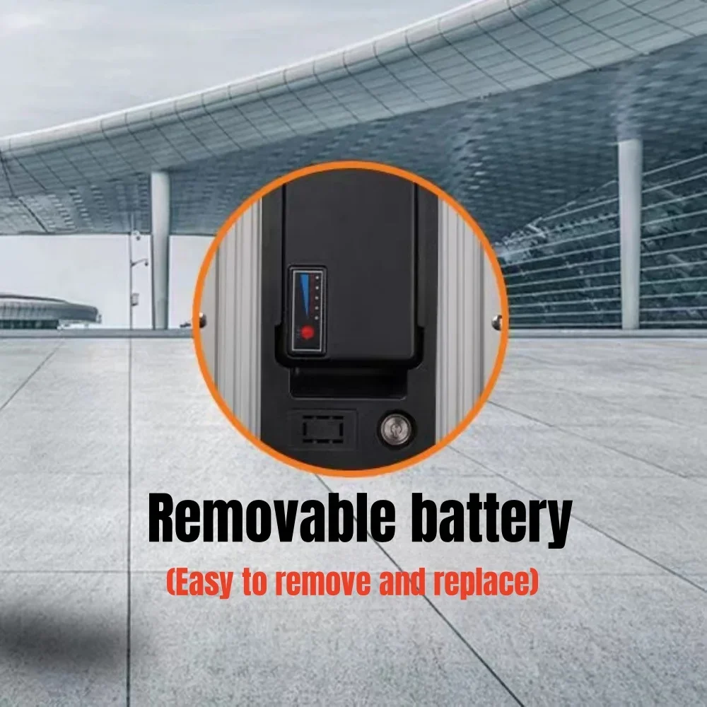 36V 3000mAH electric luggage battery for Airway SE3S miniT SE3T SE3S/ SE3T/ SEminiT universal battery view 4
