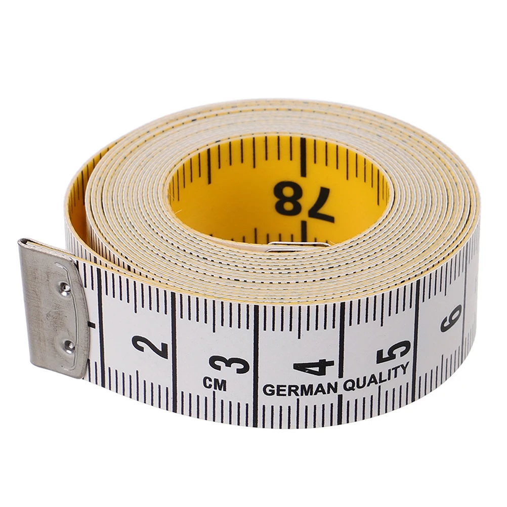 

Dual Scale Measuring Tape 150cm Inch Cm Body Waist Height Sewing Fabric Tailor Portable Accurate Tool Accessories