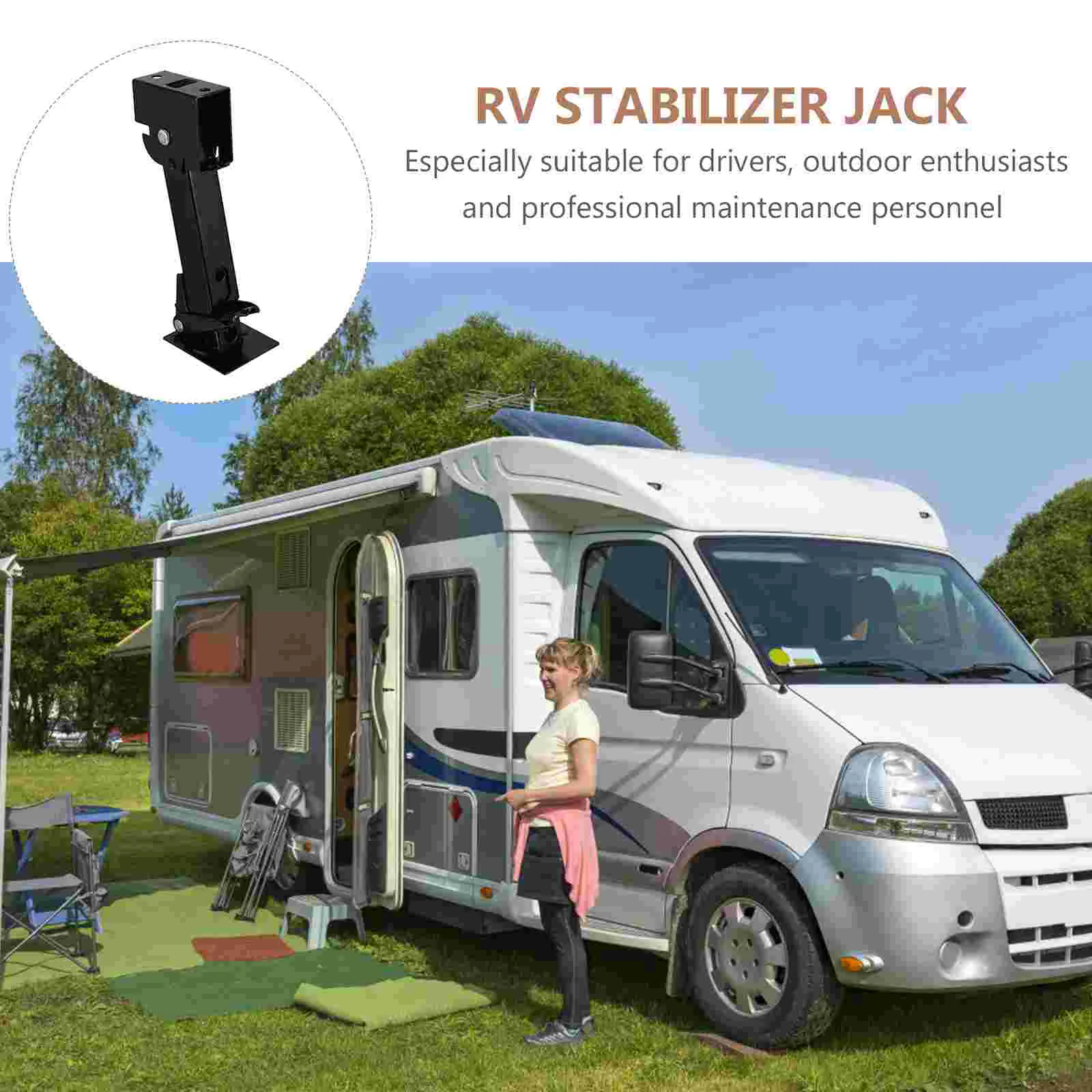 Jack Stand Support Stabilizer Camper Jacks Trailer Washing Machine Steel Car Repair Supplies Accessory