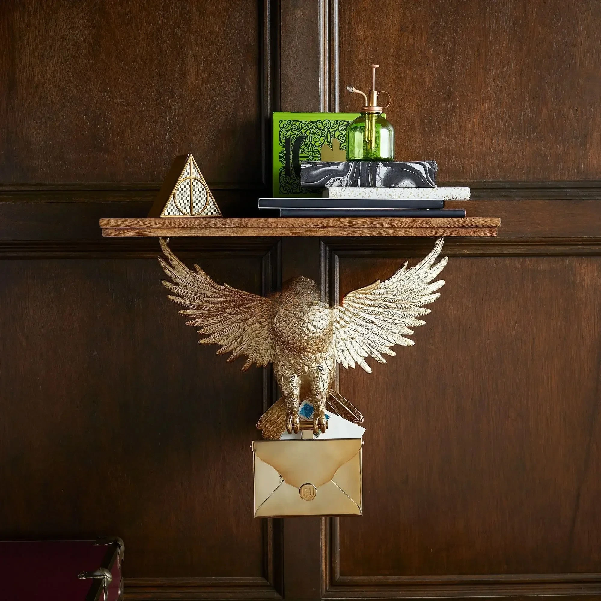 Wooden Bookshelf Storage Rack