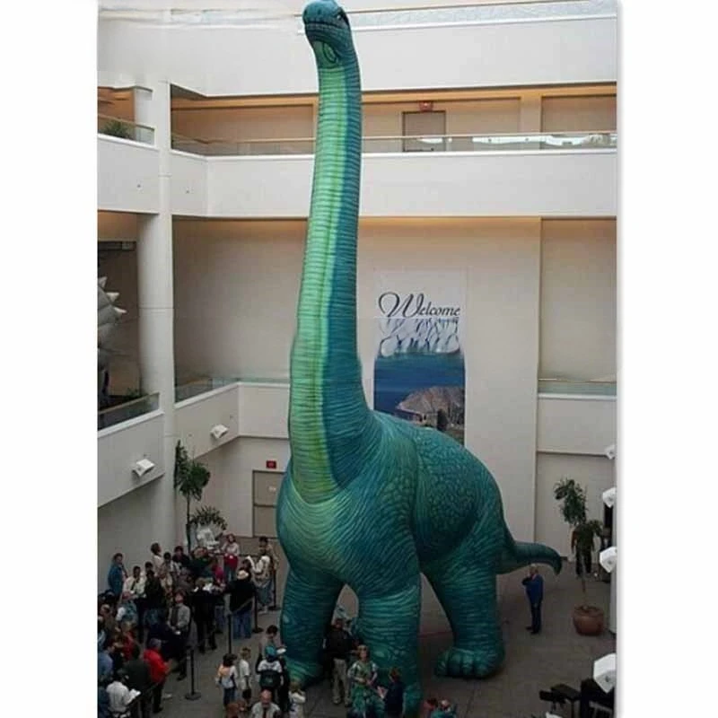 

Inflatable Brachiosaurus 8 Meter Giant Dinosaur Inflatable Dragon Promotional Model Jurassic Theme