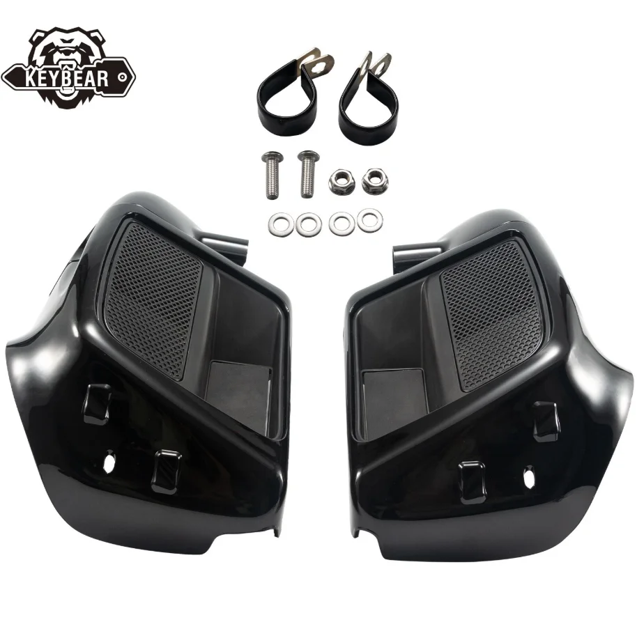 KeyBear Lower Vented Leg Fairing PA6 (Nylon 6) Engineering Plastic fits Harley Road Glide 2006-2024