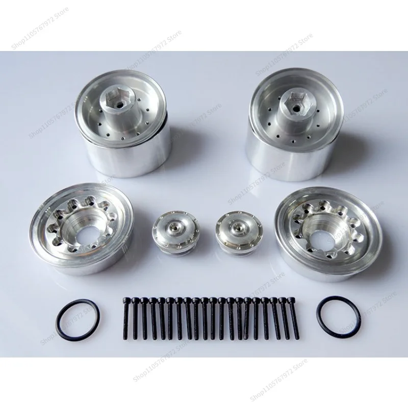For 1 To 14 Simulation Truck, Model Climbing Car 1.7 Wheels, Front and Rear Wheel Frames
