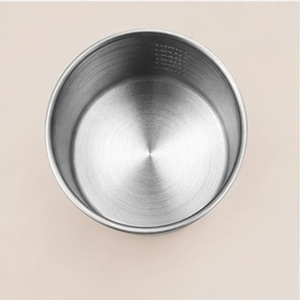 Stainless Steel Non-Stick Measuring Cup with Clear Graduations Double-Sided Scale Wide Neck Baking Container Kitchen Everyday