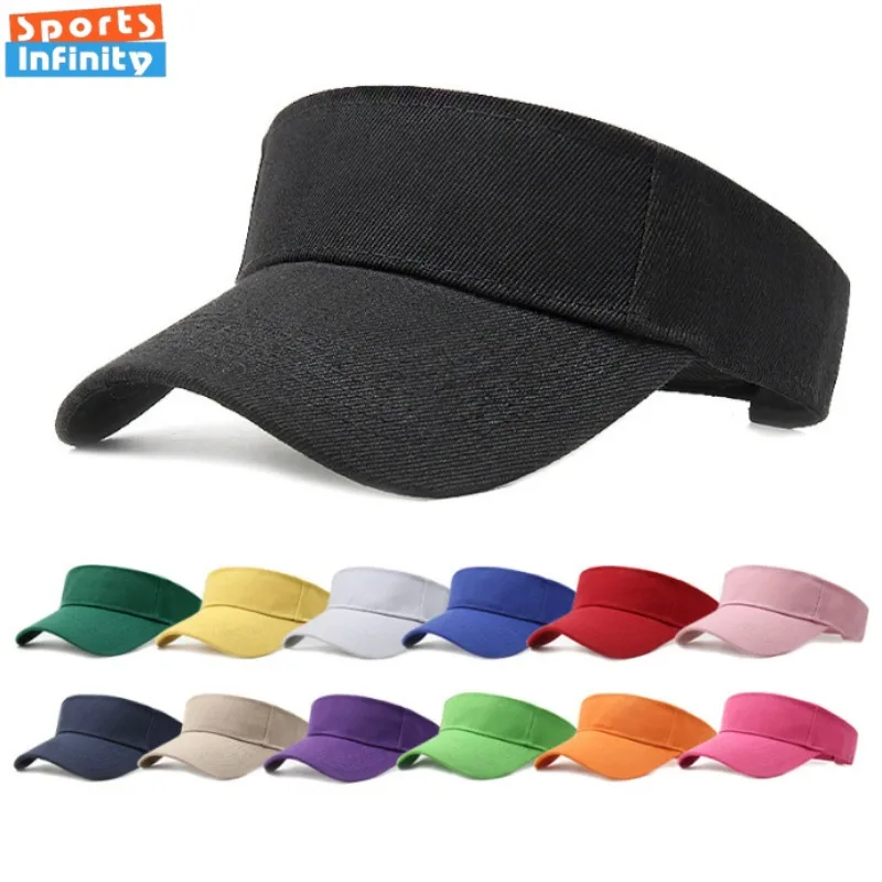Casquette de Protection solaire unisexe, chapeau de soleil vide, pour Sports de plein air, cyclisme, pêche, chapeau de Tennis, casquette de Baseball, visière de Golf