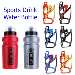 Portable 500ML Bike Water Bottle Bicycle Kettle Water Bottle Outdoor Sports Drink Jug Mountain Bike Cycling Leak-proof Cup