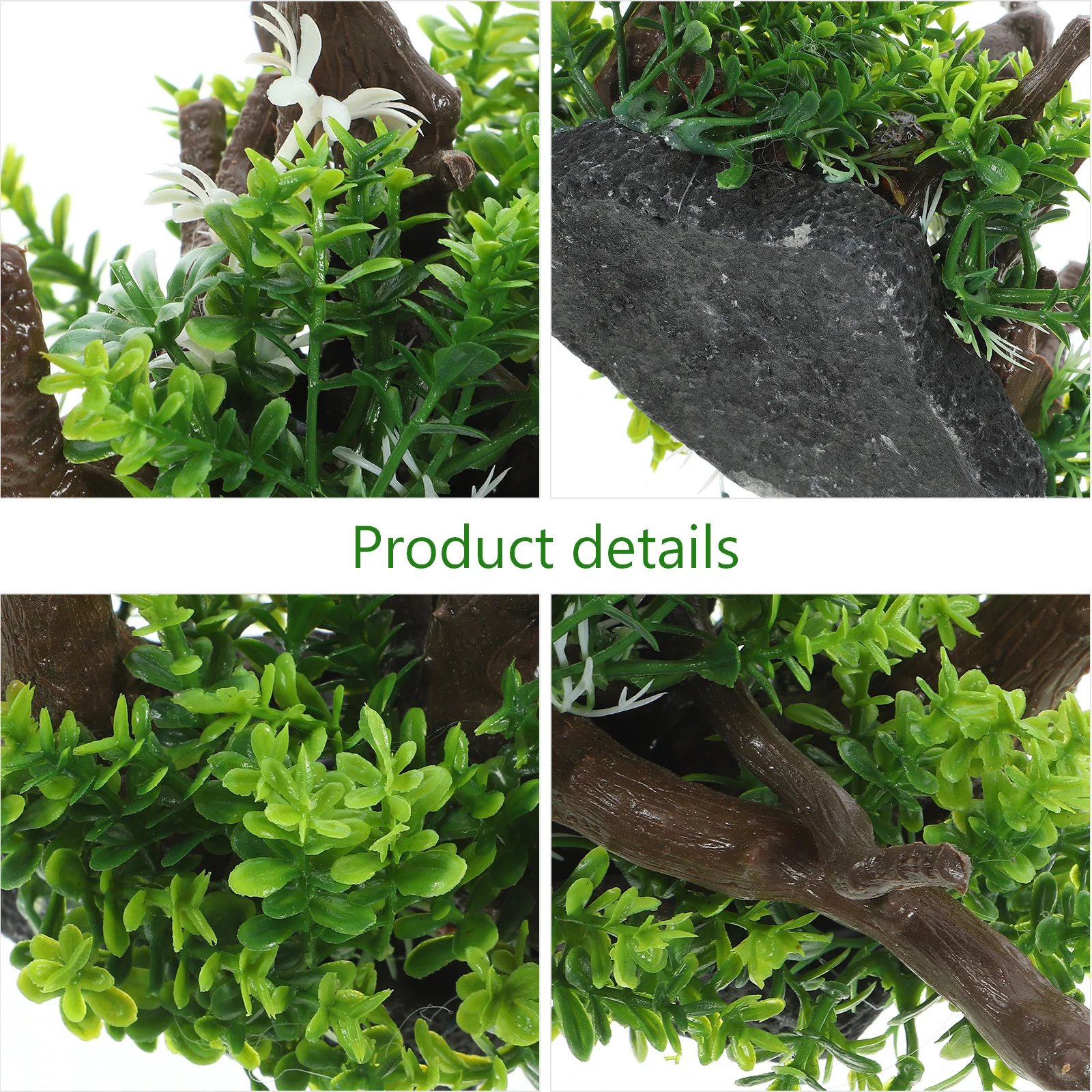 

Fake Aquarium Plant Ornament Fish Tank Decoration Artificial Aquatic Grass Realistic Simulation Twig for Landscape Vivid Plastic