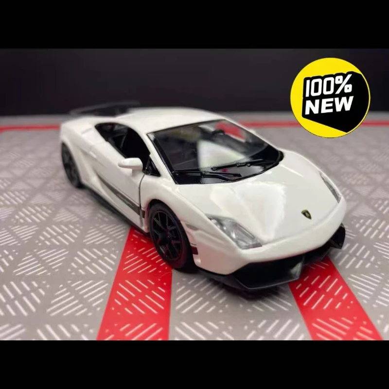 1:36 Lamborghini Gallardo LP570-4 Super Sport Speelgoedauto RMZ Stad Diecast Metaal Miniatuur Model Trek Geavanceerde Collectibles