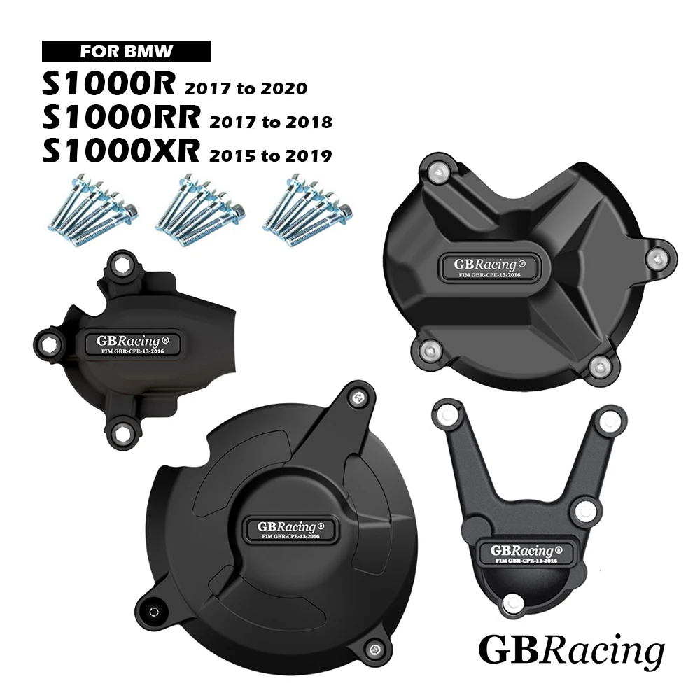 

S1000R S1000RR S1000XR 2017-2020 GBRacing Защитная крышка двигателя для BMW S 1000 R RR Мотоциклетная защитная крышка сцепления