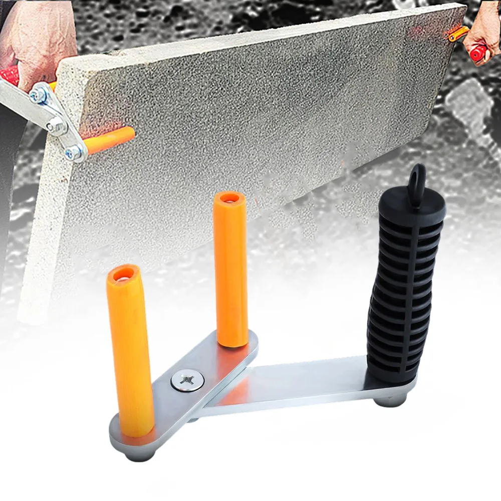 Heavy Duty Panel Lifting Gripper with Rubber Grip Plywood Stone Glass Board Load Lifter Portable Single Hand Carry Handling Tool
